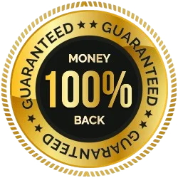 Optiplax Money Back Badge